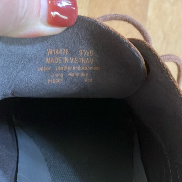 Cole Haan Zerogrand wingtip oxfords leather Woodbury brown 9.5 - Picture 6 of 8